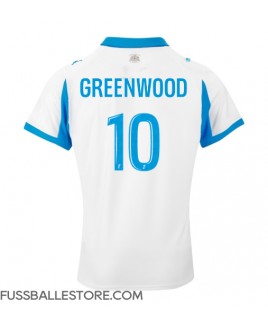 Günstige Olympique de Marseille Mason Greenwood #10 Heimtrikot 2025-26 Kurzarm